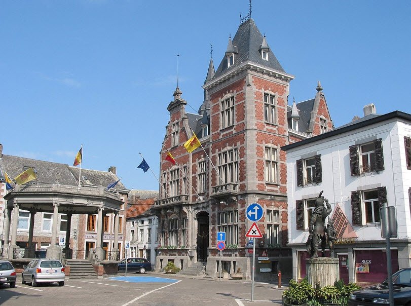 Sart-Eustache Castle, Fosses-la-Ville, Belgium, Belgium